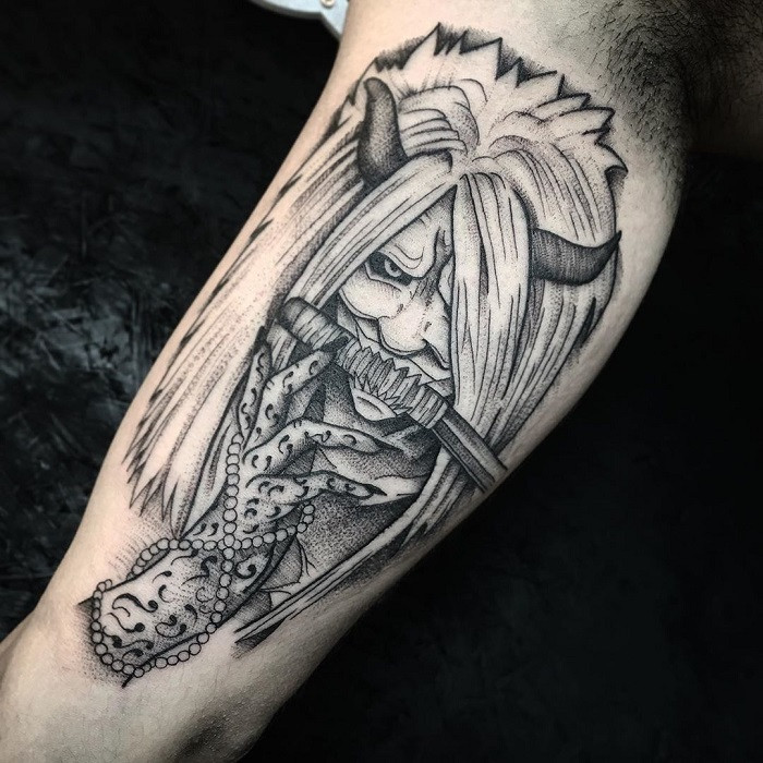 Reaper Death Seal Tattoo Idea 28