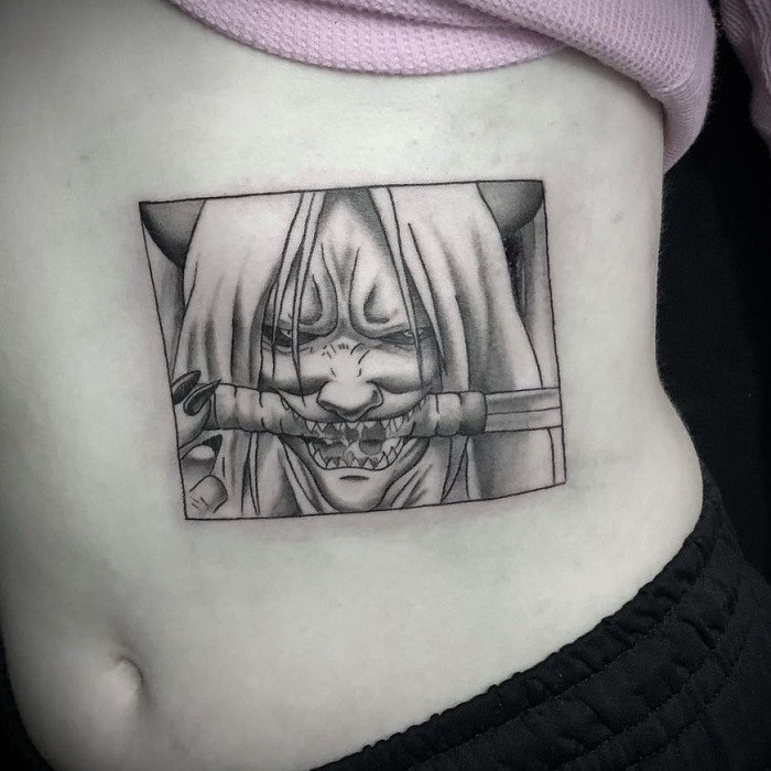 Reaper Death Seal Tattoo Idea 30