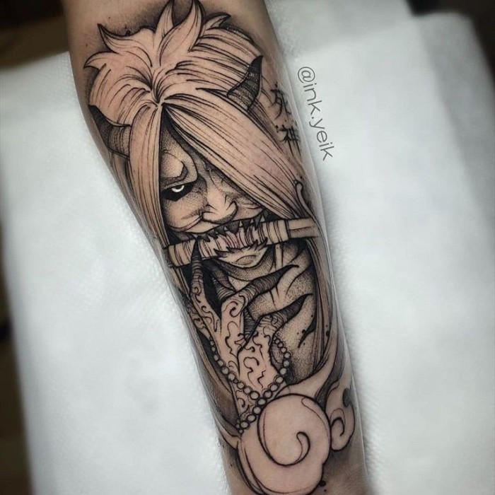 Reaper Death Seal Tattoo Idea 2