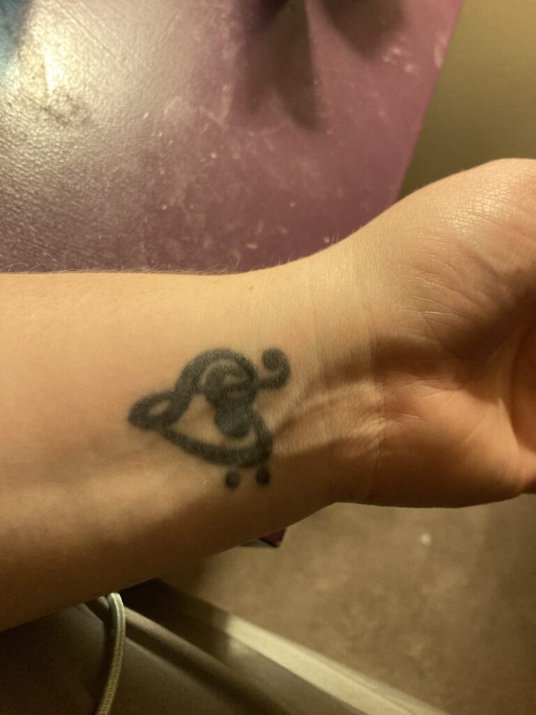 Tattoo on arm