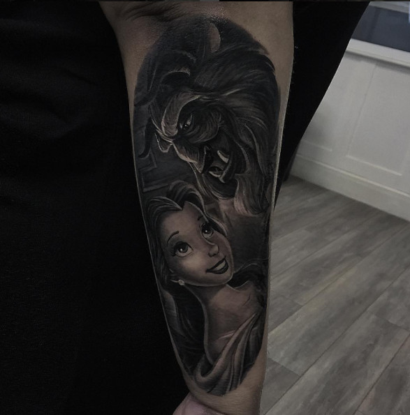 Disney Princess Elsa tattoo
