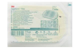 Rescue Essentials 3M Tegaderm Transparent Film Dressing keeps the tattoo site dry while allowing breathability.