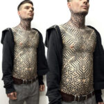 Geometric blackwork by Tomas Tomas #geometric #blackwork #sevendoorstattoo