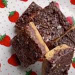 vegan chocolate peanut butter bars