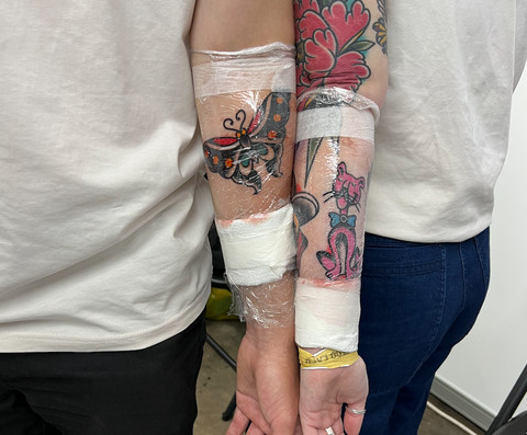 Tattoo Artist at Work