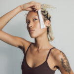 Woman with Shoulder Tattoo