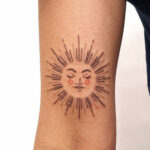 Hand poke tattoo design