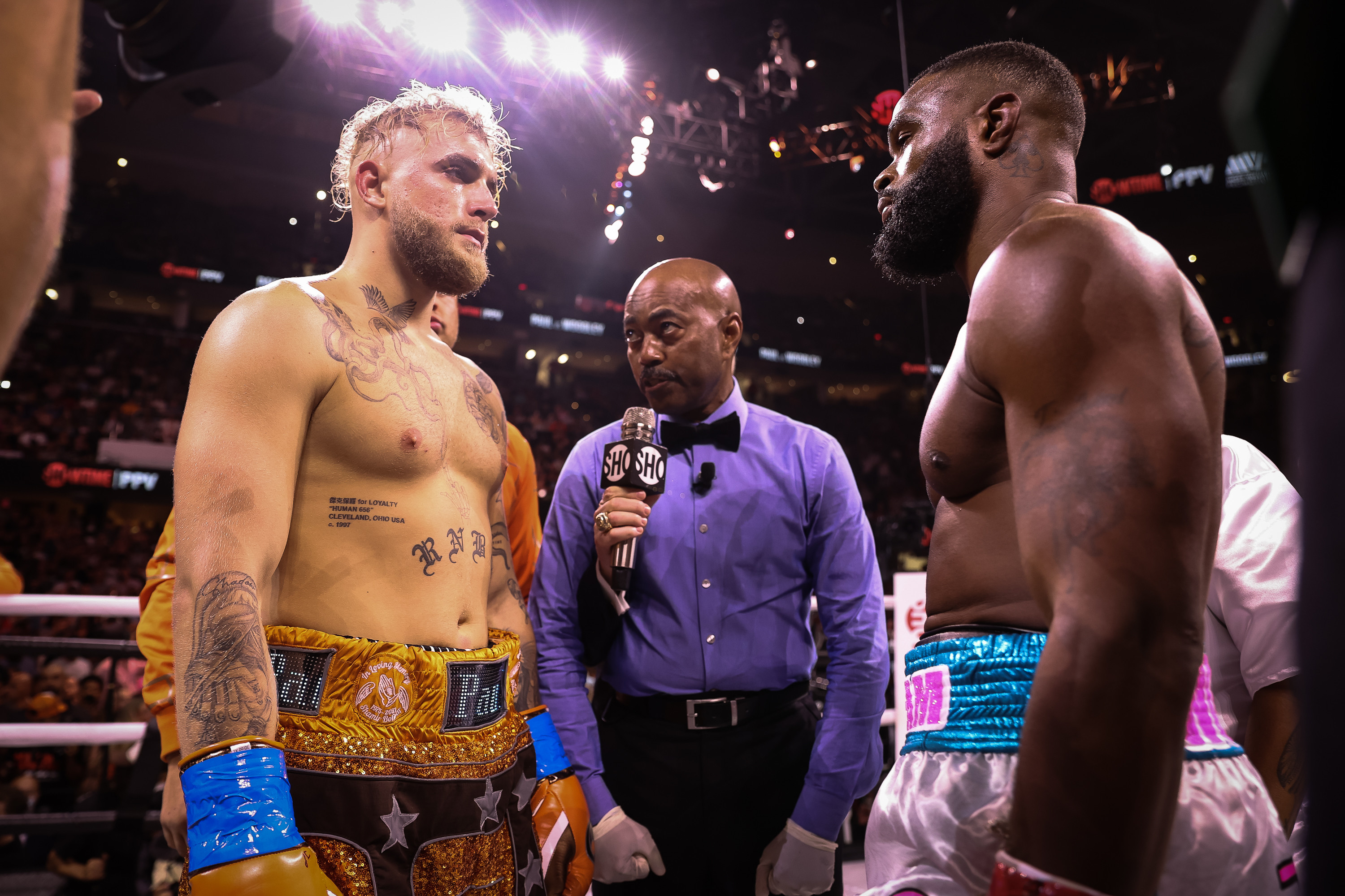 Jake is set to face Tyron Woodley in a rematch on Saturday night