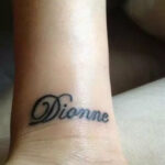 Sibling name tattoos