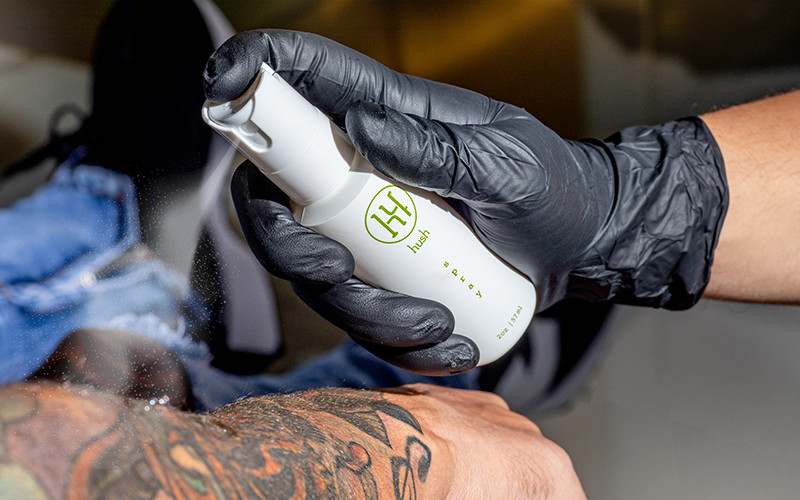 Washing Your Tattoo While Peeling