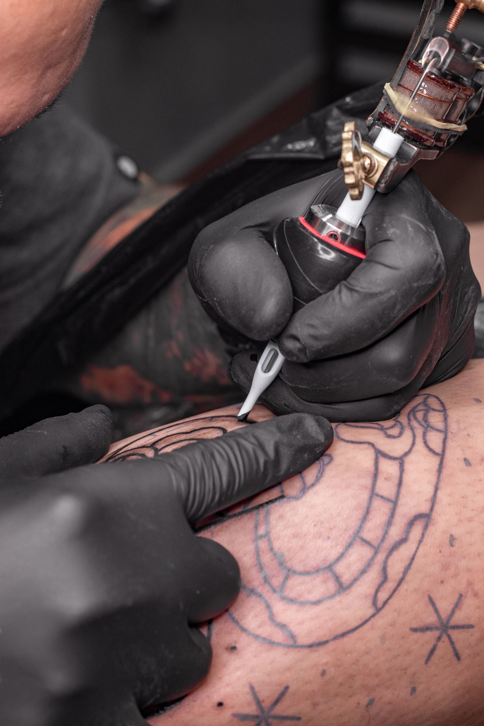 Woman with tattoo
