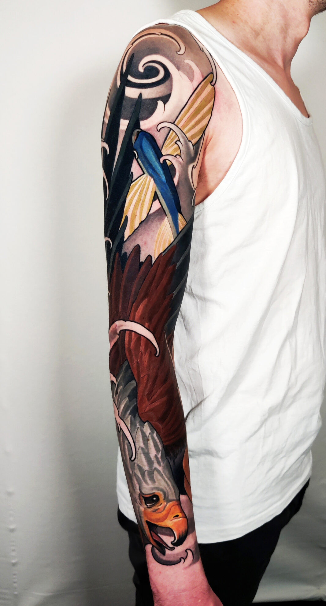 Traditional Grim Reaper Tattoo