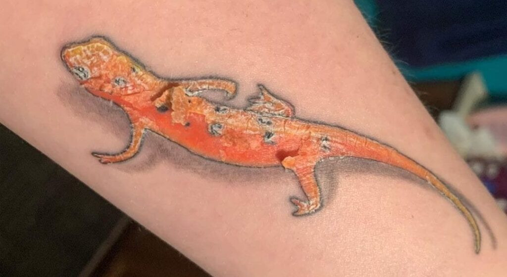 tattoo peeling is a normal part of tattoo healing