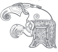 Bird of prey tattoo design