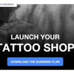 Tattoo aftercare products offering a range of healing ointments and lotions