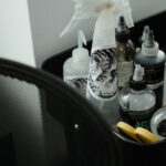 Tattoo tools laid out