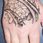 Sketch of a lotus flower created by Don McDonald