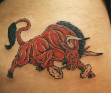 The bull tattoo