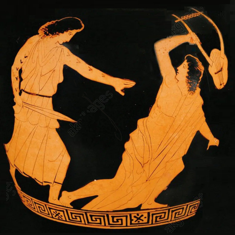Tattooed Maenad