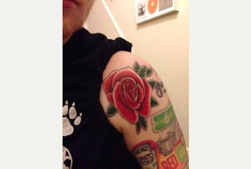 Ed Sheeran's Lizard Tattoo