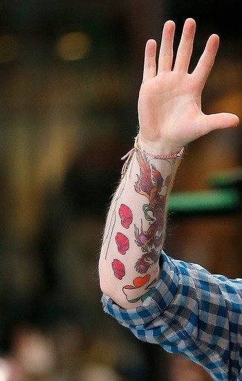 Ed Sheeran's Bloodstream Tattoo