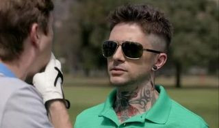 Topher Grace Workaholics