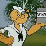 Popeye's iconic anchor tattoo, a symbol of stability and maritime tradition