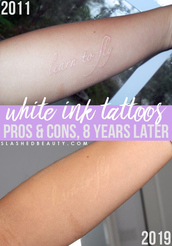 Subtle white ink tattoo on a woman's wrist, showcasing simplicity in design