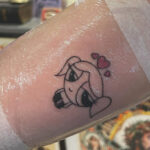 Hania Aamir Powerpuff Girls tattoo