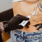 Applying Numbing Cream for Painless Tattooing