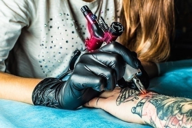 Nutritious eggs for tattoo aftercare
