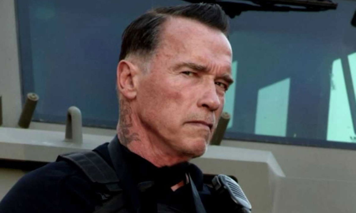 Arnold Schwarzenegger Sabotage Temporary Tattoo