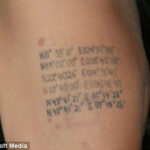 Angelina Jolie Tattoo