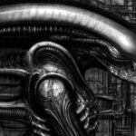Alien by H.R. Giger showcasing the fusion of organic and mechanical elements