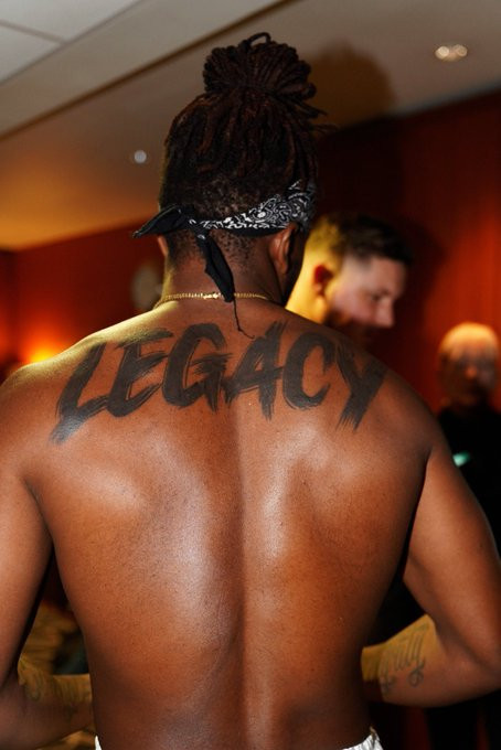 KSI's Chest Tattoo