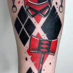 Harley Quinn Tattoo Diamond