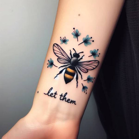 Let Them Bee Tattoo