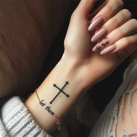 Let Them Cross Tattoo