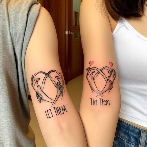 Let Them Matching Tattoo