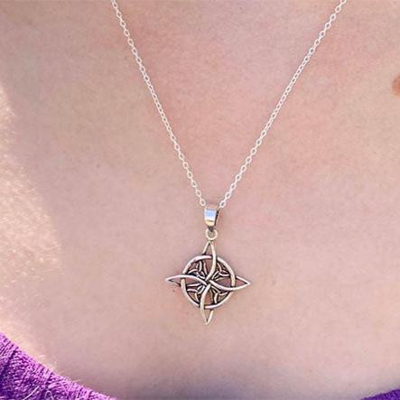 Silver witch knot