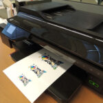 Printing tattoo paper with an HP Officejet printer