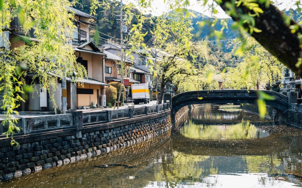 Kinosaki Onsen village in Hyogo has several tattoo-friendly baths