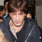 Shah Rukh Khan Maori temporary tattoo