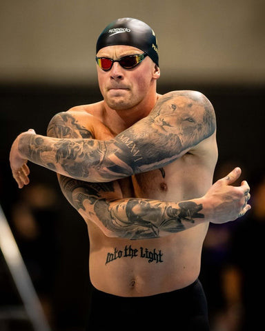 Adam Peaty Tattoo Sleeves